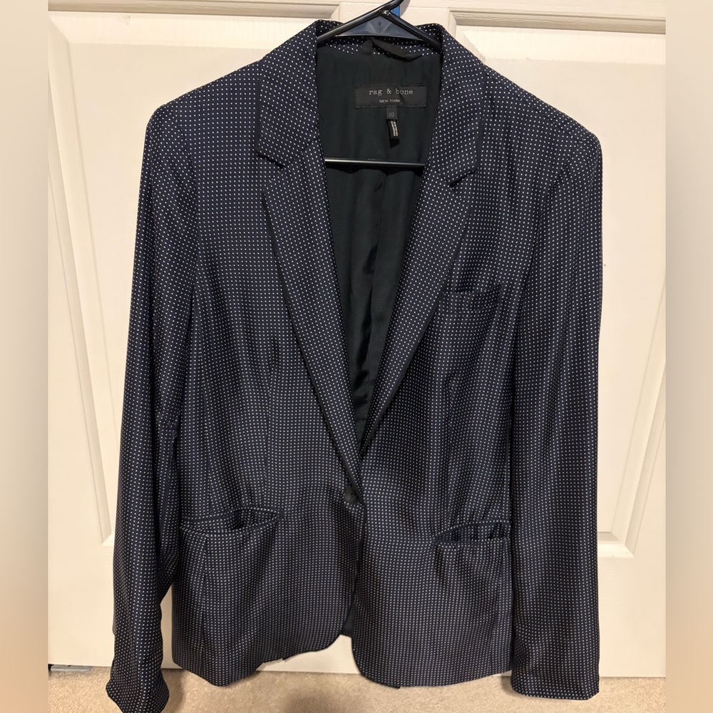 Rag & Bone silk blazer